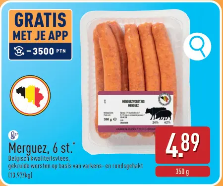 Promotie: Merguez, 6 st.