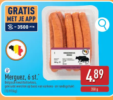 Promotie: Merguez