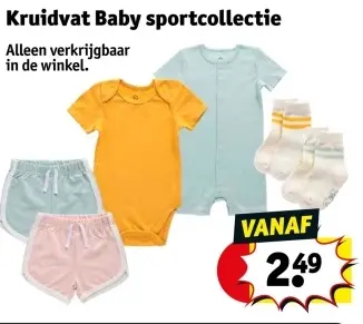 Aanbieding: Baby sportcollectie