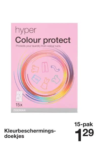 Promotie: Colour protect Kleurbeschermingsdoekjes