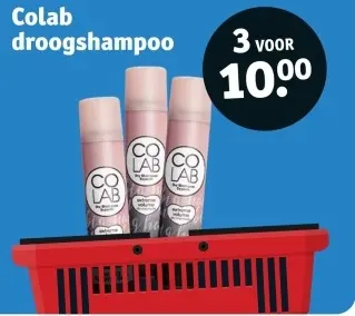 Promotie: Droogshampoo