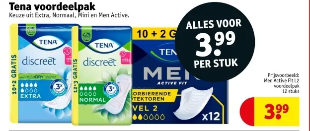 Aanbieding: Tena voordeelpak