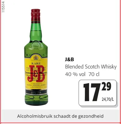 Promotie: Blended Scotch Whisky