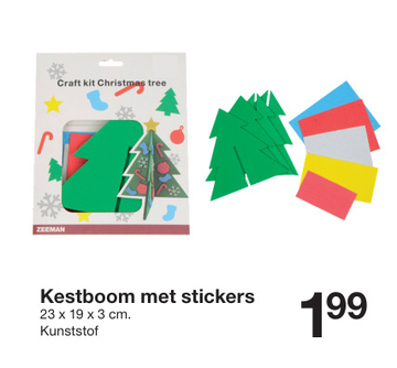 Aanbieding: Kestboom met stickers