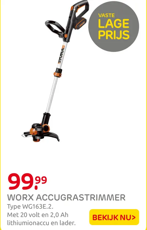 Aanbieding: Accugrastrimmer