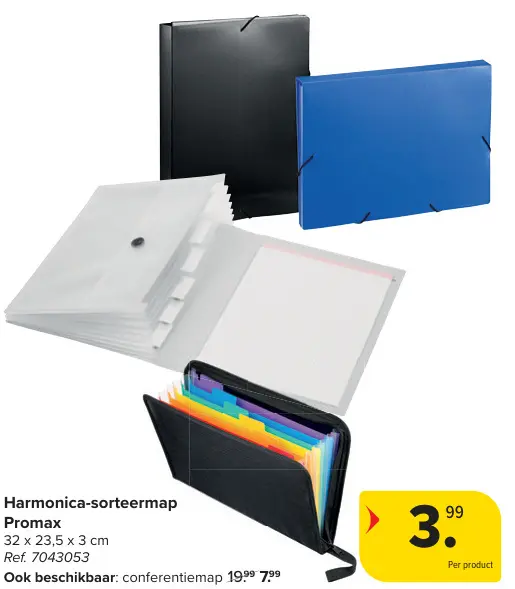 Promotie: Harmonica-sorteermap