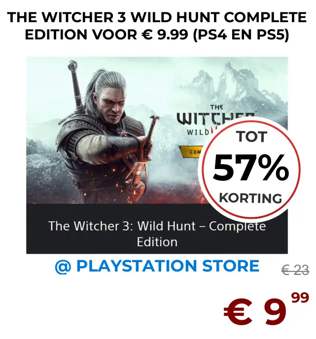 Aanbieding: The witcher 3 wild hunt complete edition