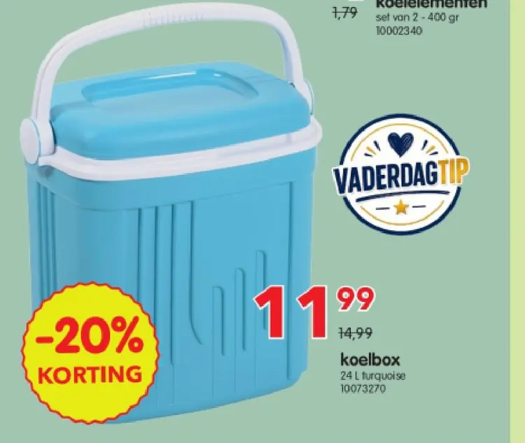 Promotie: koelbox
