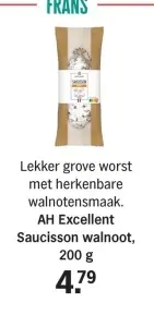 Aanbieding: Saucisson walnoot