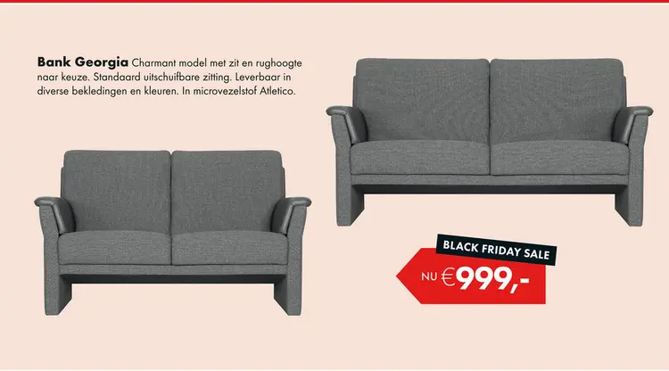 Aanbieding: Georgia 2½+2