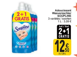 Offre: Adoucissant Wasverzachter SOUPLINE