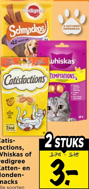 Aanbieding: Katten- en Hondensnacks
