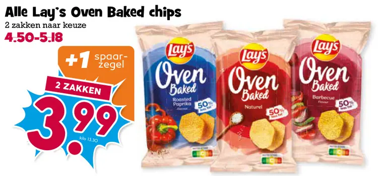 Aanbieding: Oven Baked chips