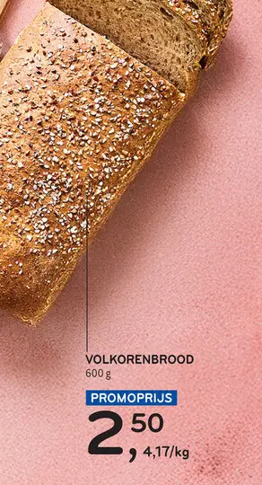 Promotie: Volkorenbrood