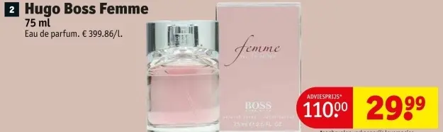 Promotie: Hugo Boss Femme