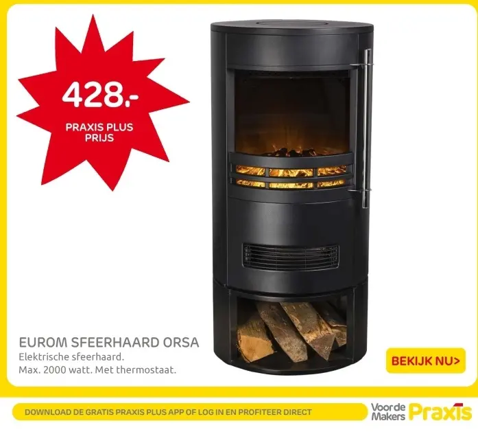 Aanbieding: Eurom sfeerhaard orsa
