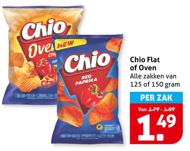 Aanbieding: Chio Flat of Oven