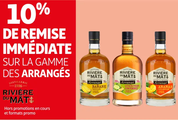 Offre: Rivière du Mât Gamme des arrangés