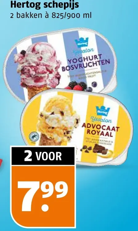 Aanbieding: Hertog schepijs