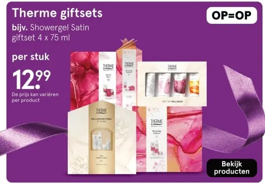 Aanbieding: Giftsets