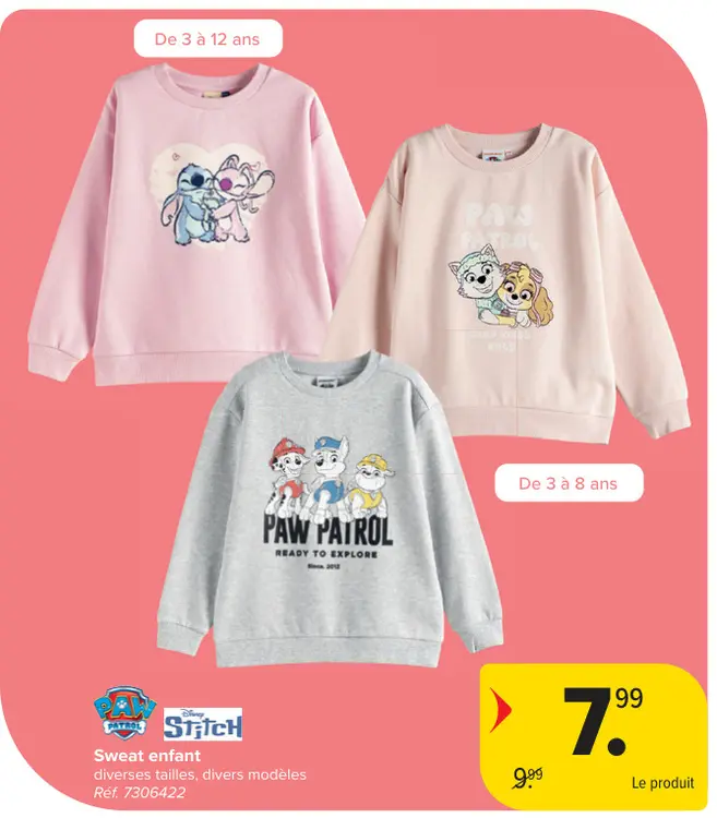 Offre: Sweat enfant