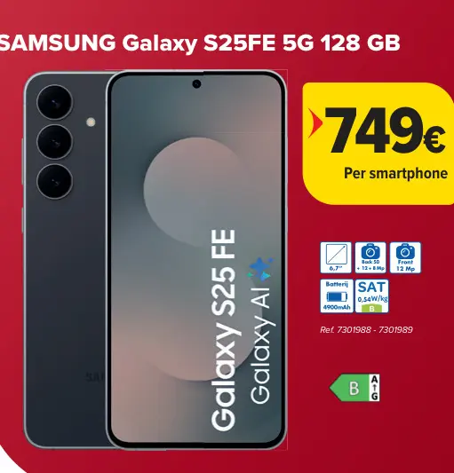 Promotie: Galaxy S25FE 5G
