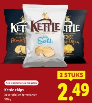 Aanbieding: Kettle chips