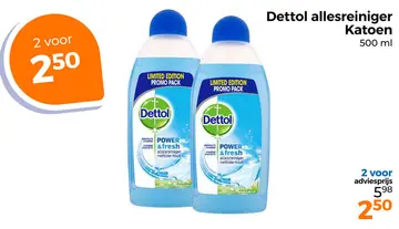 Aanbieding: Dettol allesreiniger Katoen