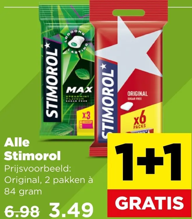 Aanbieding: Kauwgom