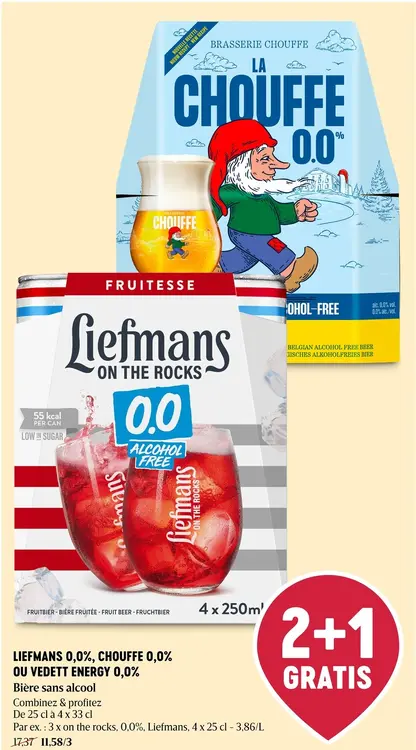 Offre: Bière sans alcool 0,0%