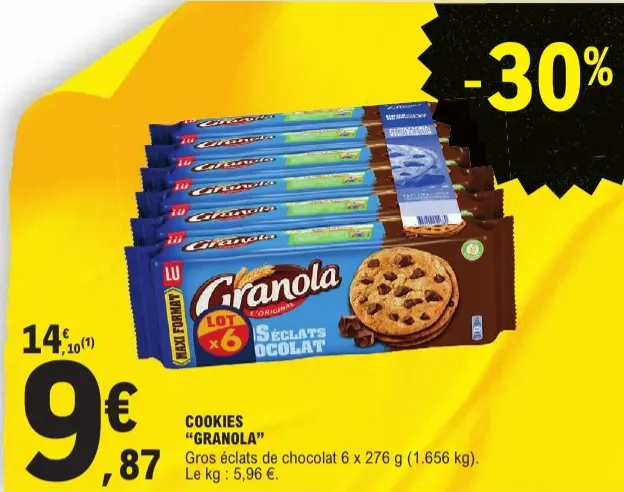 Promotie: Cookies "Granola"
