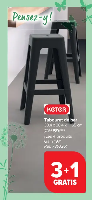 Offre: Tabouret de bar