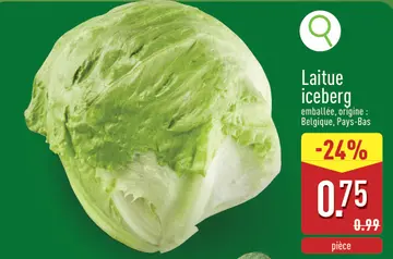 Offre: Laitue iceberg
