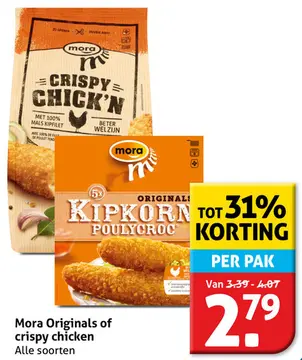 Aanbieding: Originals of crispy chicken