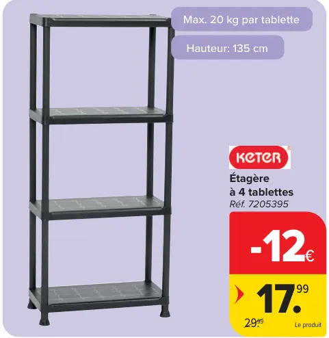 Offre: Étagère