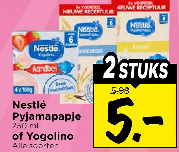 Aanbieding: Pyjamapapje of Yogolino