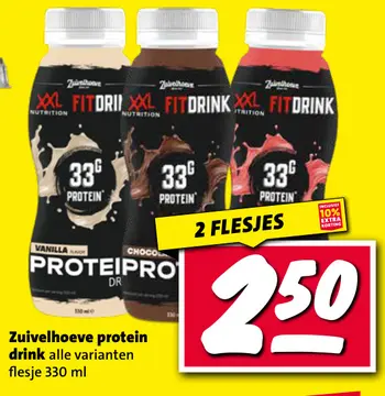 Aanbieding: Zuivelhoeve protein drink