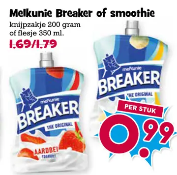 Aanbieding: Melkunie Breaker of smoothie
