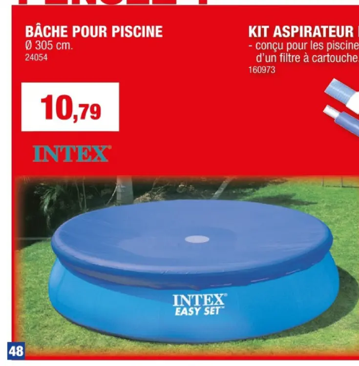 Offre: Bâche pour piscine