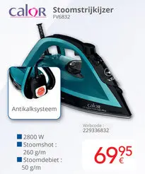 Promotie: Stoomstrijkijzer