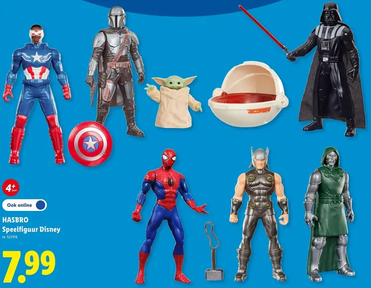 Promotie: Speelfiguur Disney