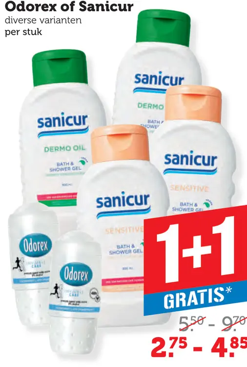Aanbieding: Odorex of Sanicur
