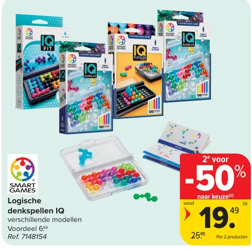 Promotie: Logische denkspellen IQ