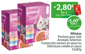 Offre: Pochons pour chat Aromatic Selection Fusions 