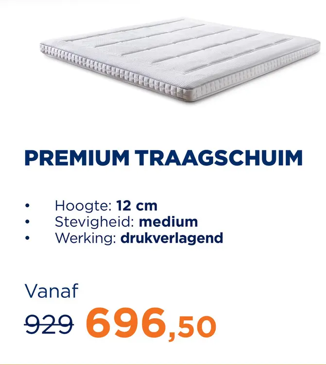 Aanbieding: Premium traagschuim