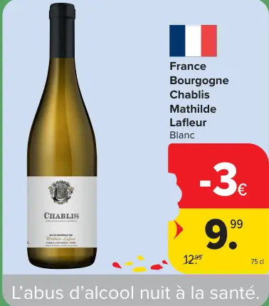 Offre: Chablis Mathilde Lafleur Blanc