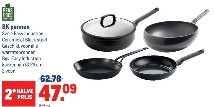 Aanbieding: BK pannen