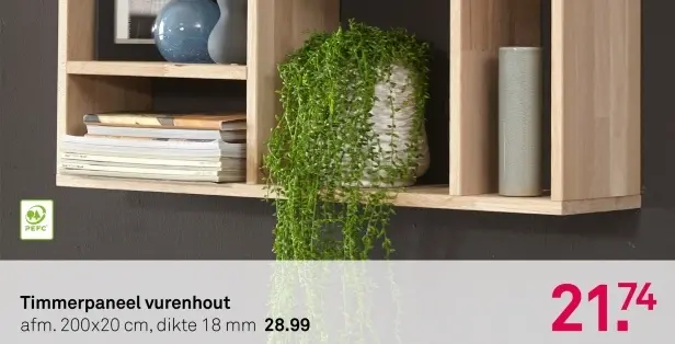 Aanbieding: Timmerpaneel vurenhout