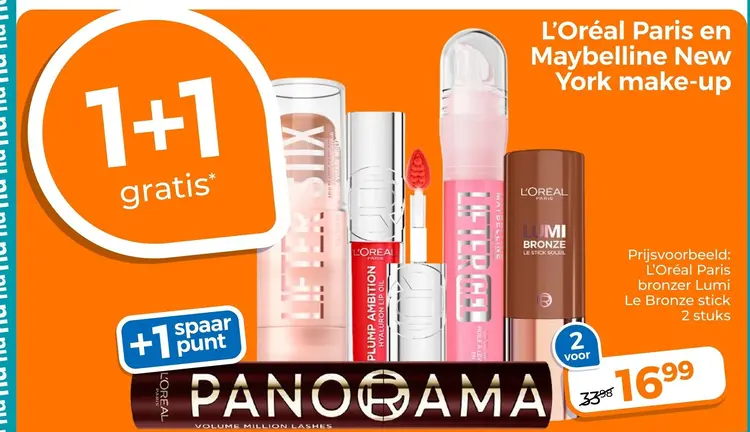 Aanbieding: L'Oréal Paris bronzer Lumi Le Bronze stick