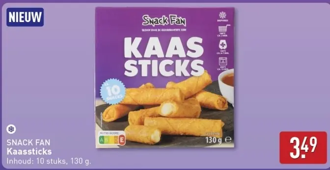 Aanbieding: Kaassticks